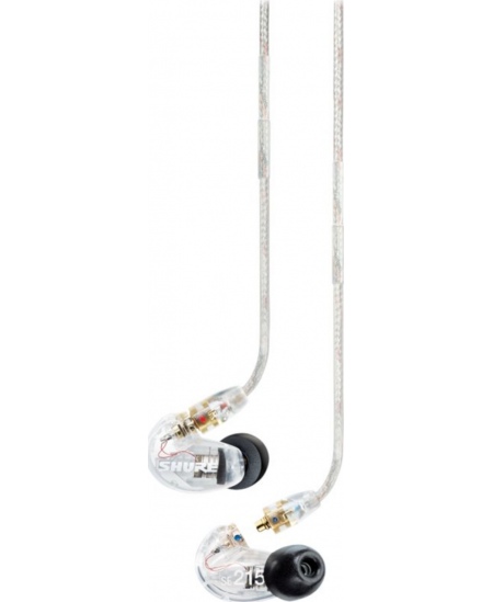 Shure SE215 Earphone, Clear | Shure