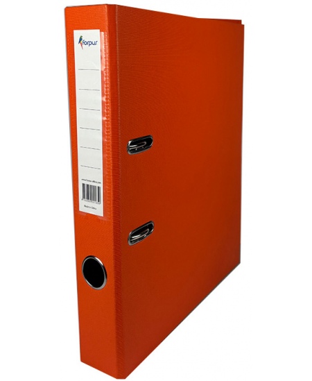 Segtuvas FORPUS, standartinis, A4, 70 mm, oranžinis