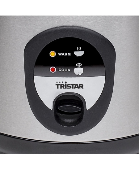 Tristar RK-6127 Rice cooker Black/Stainless steel, 500 W