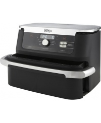NINJA | Double Air Fryer | AF500EU Foodi FlexDrawer | Power 2470 W | Capacity 10.4 L | Black