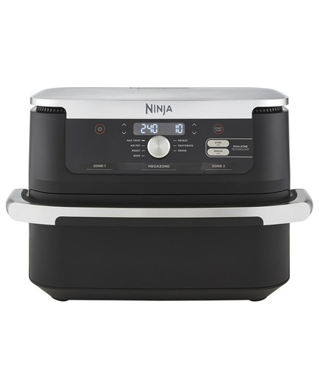 NINJA | Double Air Fryer | AF500EU Foodi FlexDrawer | Power 2470 W | Capacity 10.4 L | Black