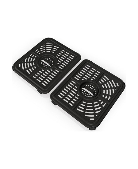 NINJA | Double Air Fryer | AF500EU Foodi FlexDrawer | Power 2470 W | Capacity 10.4 L | Black