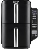 NINJA Double Stack Vertical Air Fryer with 2 Stacking Drawers | SL300EU | Power 2470 W | Capacity 7.6 L | Black