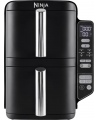 NINJA Double Stack Vertical Air Fryer with 2 Stacking Drawers | SL300EU | Power 2470 W | Capacity 7.6 L | Black