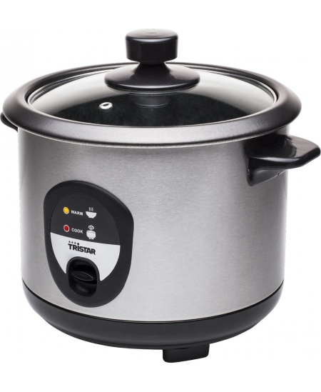 Tristar | Rice cooker | RK-6126 | 400 W | 1 L | Grey