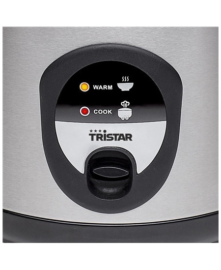 Tristar | Rice cooker | RK-6126 | 400 W | 1 L | Grey