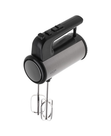 Adler Hand mixer | AD 4232 | Hand Mixer | 900 W | Number of speeds 5 | Turbo mode | Black/Stainless Steel