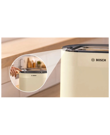 Bosch Toaster | TAT2M127 MyMoment | Power 950 W | Number of slots 2 | Housing material Plastic | Beige