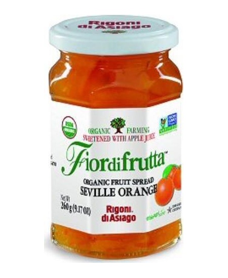 Užtepas FIORDIFRUTTA, apelsinų, ekologiškas, 60%, 260 g LT-EKO-001