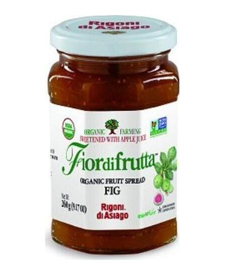 Užtepas FIORDIFRUTTA, figų, ekologiškas, 60%, 260 g LT-EKO-001