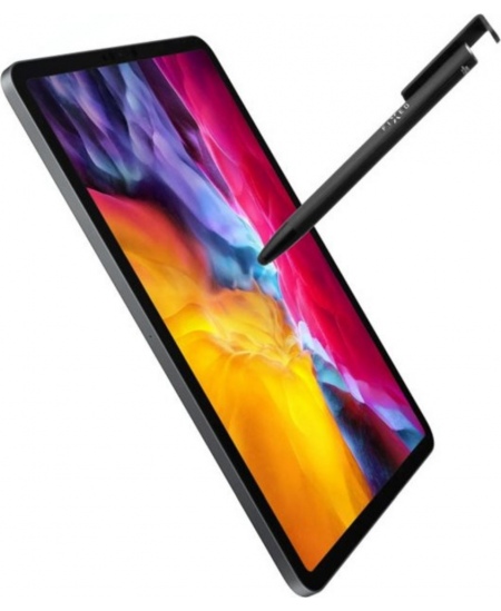 Fixed | Pen With Stylus and Stand | 3 in 1 | Pencil | Stylus for capacitive displays; Stand for phones and tablets | Black