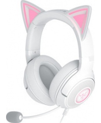 Razer Headset | Kraken Kitty V2 | Wired | Over-ear | Microphone | Noise canceling | White