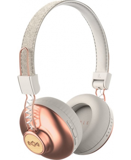 Marley Positive Vibration BT, On-Ear, Wireless, Microphone, Copper