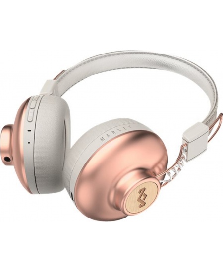 Marley Positive Vibration BT, On-Ear, Wireless, Microphone, Copper