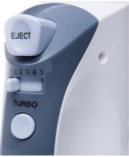 Adler Mixer AD 4202 Mixer with bowl, 300 W, Number of speeds 5, Turbo mode, White