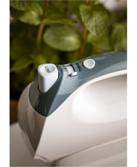 Adler Mixer AD 4202 Mixer with bowl, 300 W, Number of speeds 5, Turbo mode, White