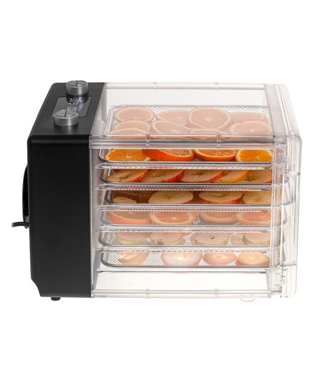 Adler | Food Dehydrator | AD 6660 | Power 600 W | Number of trays 6 | Integrated timer | Black