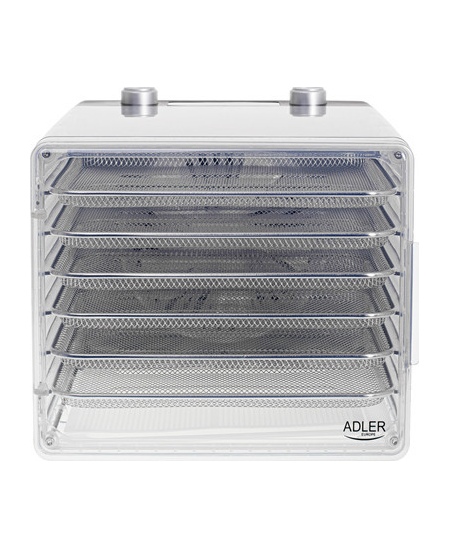 Adler | Food Dehydrator | AD 6660 | Power 600 W | Number of trays 6 | Integrated timer | Black