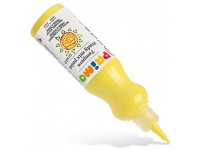 Guašas ergonomiškame buteliuke PRIMO, geltonos spalvos, 50 ml