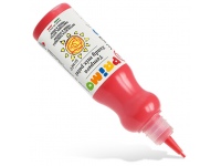 Guašas ergonomiškame buteliuke PRIMO, raudonos spalvos, 50 ml