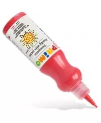 Guašas ergonomiškame buteliuke PRIMO, raudonos spalvos, 50 ml