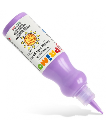 Guašas ergonomiškame buteliuke PRIMO, alyvinės spalvos, 50 ml
