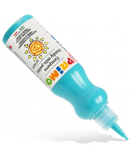Guašas ergonomiškame buteliuke PRIMO, turkio spalvos, 50 ml