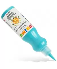 Guašas ergonomiškame buteliuke PRIMO, turkio spalvos, 50 ml