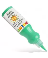 Guašas ergonomiškame buteliuke PRIMO, žalios spalvos, 50 ml