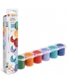 Vaikų sukurtų spalvų guašas PRIMO, 6 spalvų x 25 ml