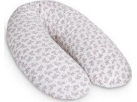 CebaBaby maitinimo pagalvė dżersej multi, lapeliai rožiniai, W-741-000-743