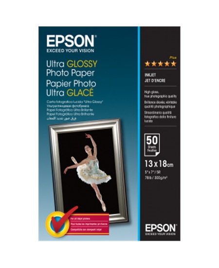 Ultra Glossy Photo Paper | 300 g/m² | 13 x 18 cm | Photo Paper