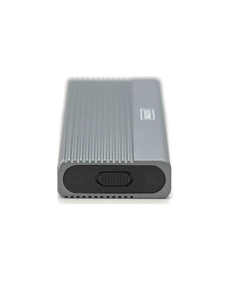 Digitus USB M.2 hard disk enclosure, SSD, external, NVMe, 10Gbps, USB 3.1 Gen2 | DA-71120-1