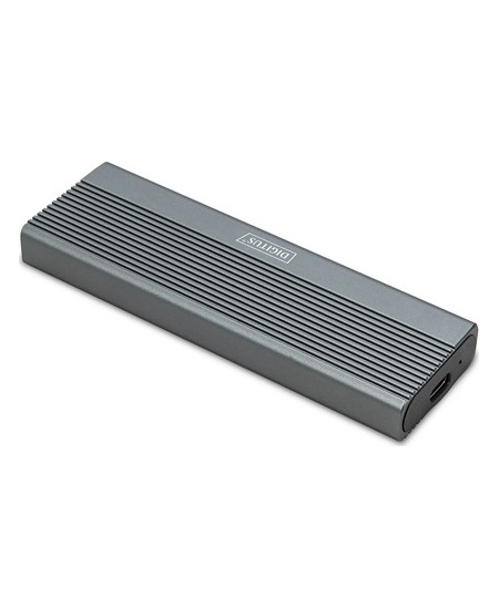 Digitus USB M.2 hard disk enclosure, SSD, external, NVMe, 10Gbps, USB 3.1 Gen2 | DA-71120-1
