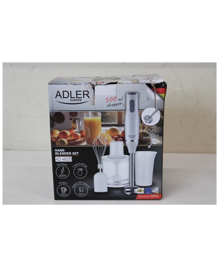 SALE OUT. Adler AD 4620 Hand blender set, Power 800W, White | Adler | Hand blender set | AD 4620 | Hand Blender | 800 W | Number
