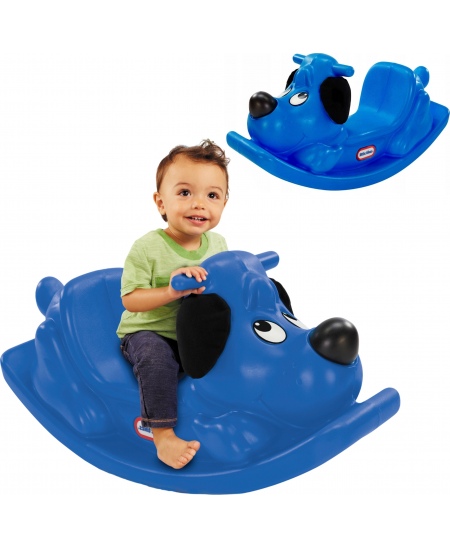 LITTLE TIKES Piesek Na Biegunach Niebieski Bujak