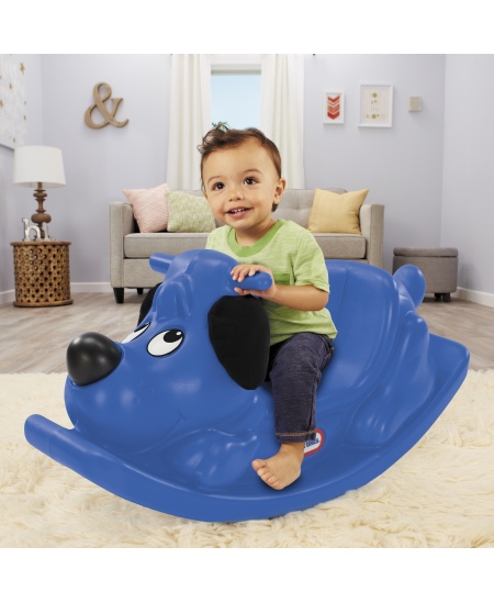 LITTLE TIKES Piesek Na Biegunach Niebieski Bujak