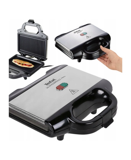 TEFAL | Sandwich Maker | SM157236 | 700 W | Number of plates 1 | Black/Stainless steel