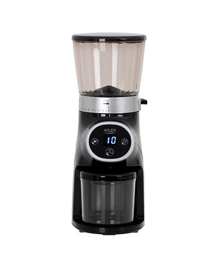 Adler | Coffee Grinder | AD 4450 Burr | 300 W | Coffee beans capacity 300 g | Number of cups 1-10 pc(s) | Black