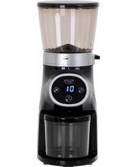 Adler | Coffee Grinder | AD 4450 Burr | 300 W | Coffee beans capacity 300 g | Number of cups 1-10 pc(s) | Black