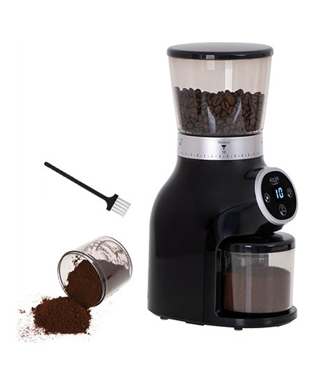 Adler | Coffee Grinder | AD 4450 Burr | 300 W | Coffee beans capacity 300 g | Number of cups 1-10 pc(s) | Black