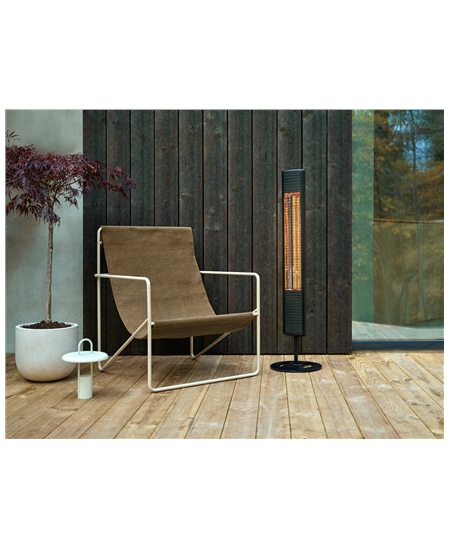 Mill | Outdoor Heater | OH2000ULGPFLOOR | Patio heater | 2000 W | Black | IP65