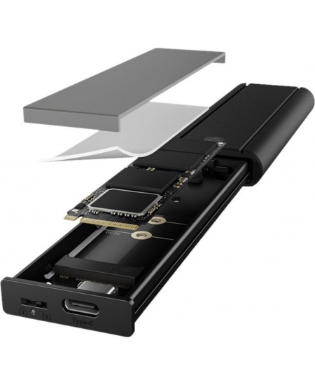 Raidsonic | Icy Box External M.2 NVMe | IB-1807MT-C31 | USB 3.2 Gen 2 Type-C | Storage enclosure