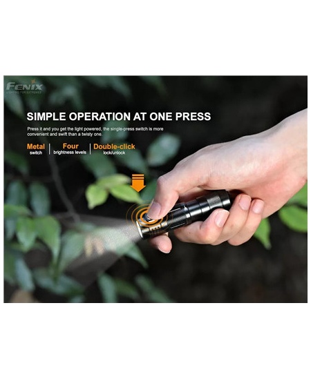 Fenix | Flashlight | E09R Rechargeable Mini High-Output Flashlight