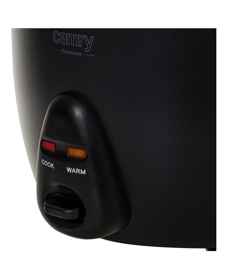 Camry Rice Cooker | CR 6419 | 400 W | 1 L | Number of programs 2 | Black