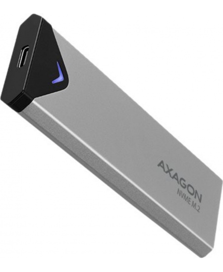 AXAGON External SuperSpeed+ USB-C metal box for M.2 NVMe SSD disks having sizes of up 42 to 80 mm | EEM2-UG2