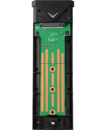 AXAGON External SuperSpeed+ USB-C metal box for M.2 NVMe SSD disks having sizes of up 42 to 80 mm | EEM2-UG2