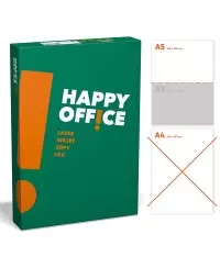 Popierius HAPPY OFFICE, 80 g/m2, A5, 500 lapų