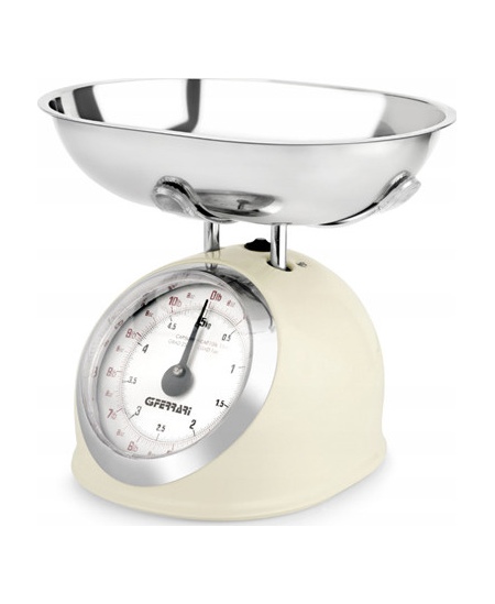 G3Ferrari | Mechanical kitchen scale | G20003 | Cream