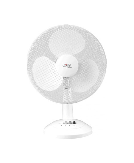 Gallet VEN12 Desk Fan, Number of speeds 3, 35 W, Oscillation, Diameter 30 cm, White